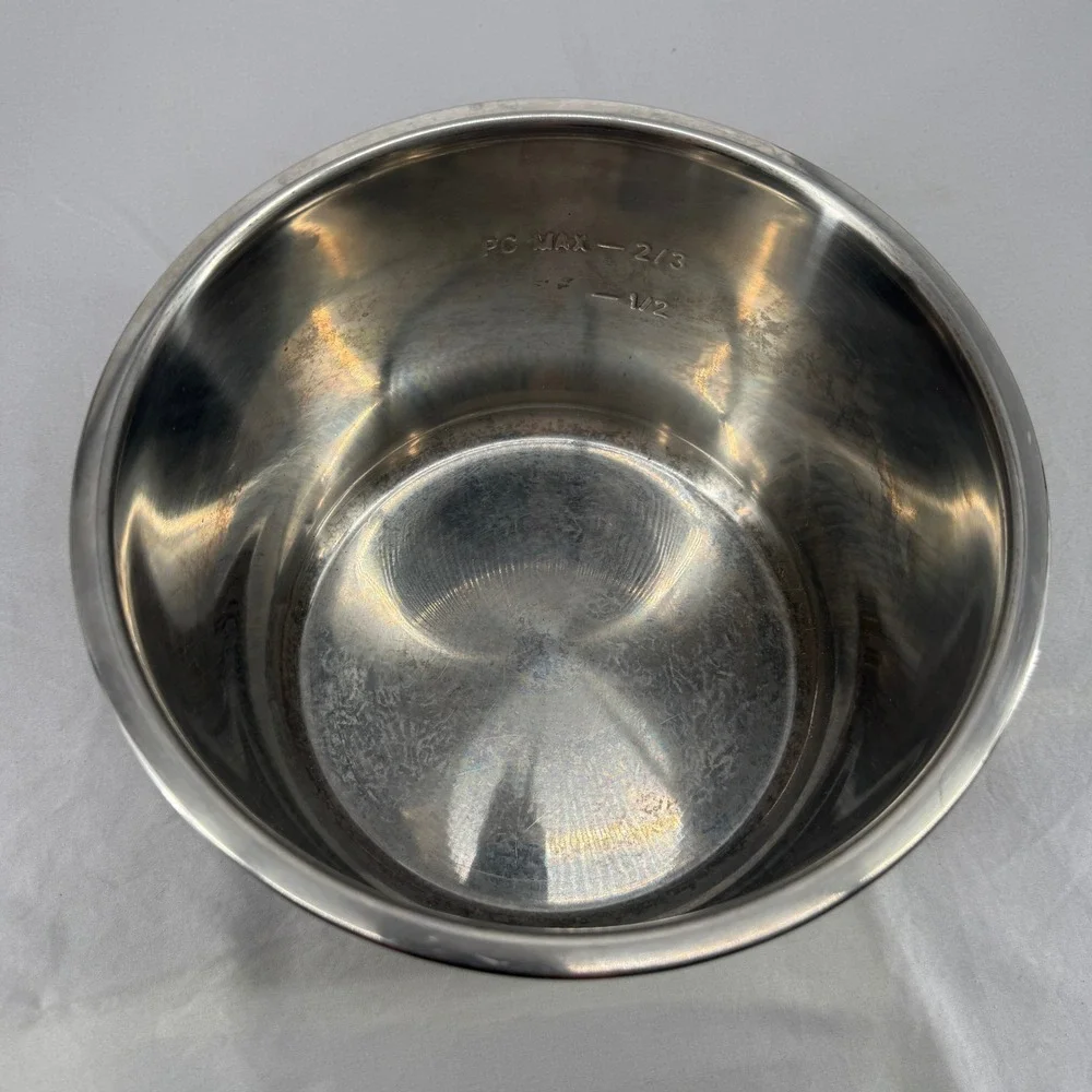 Instant Pot 6 Quart Stainless Steel Inner Cooking Pot Insert AF21420 Silver